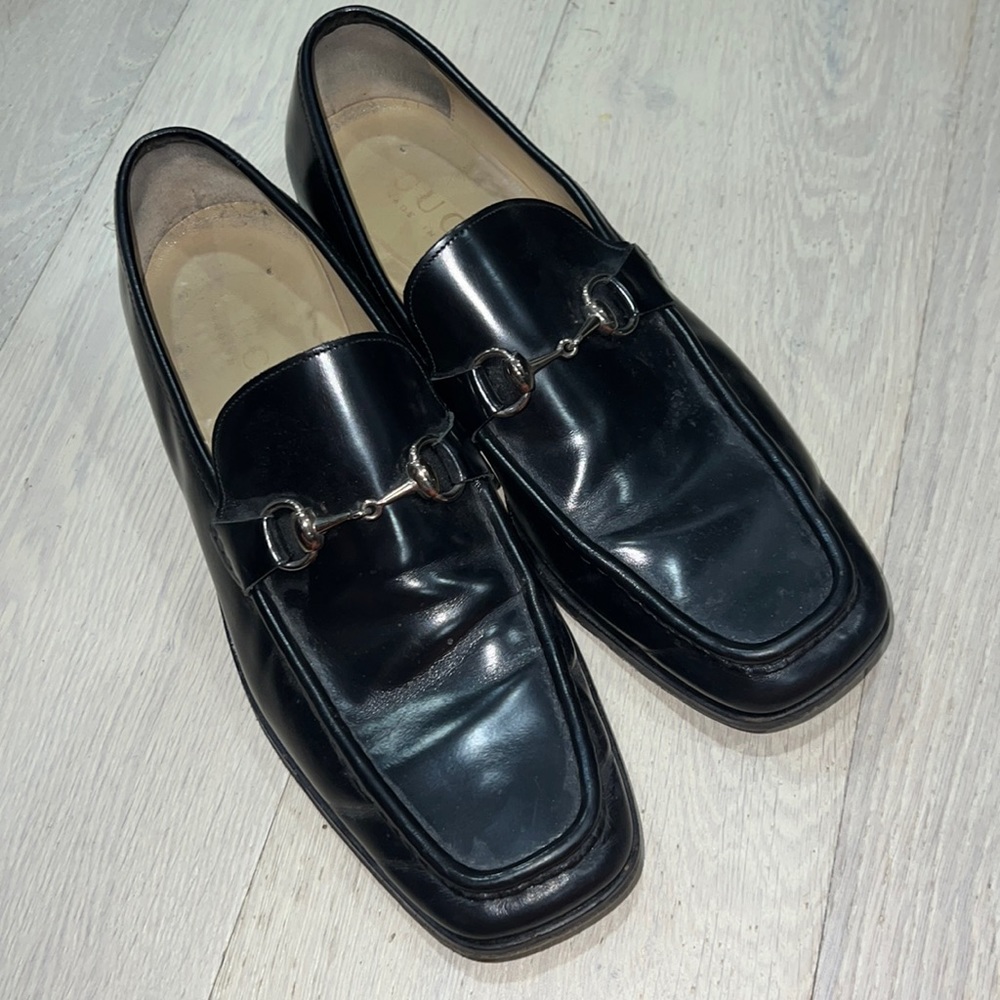 Vintage Men gucci loafers